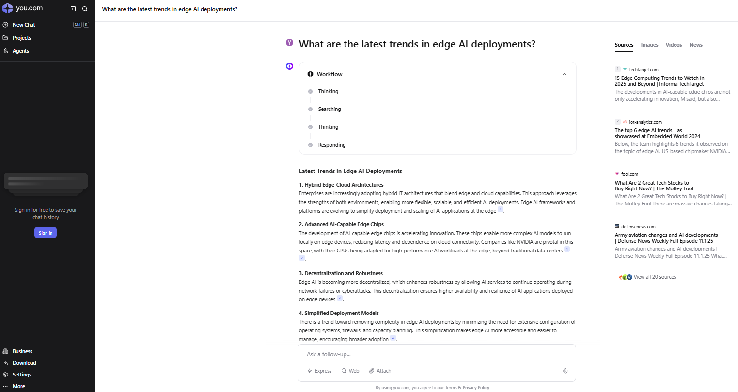 You dot com prompt image